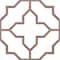 Ekena Millwork 33W x 33H x 38T Small Laird Decorative Fretwork Wood Ceiling Panels, Walnut CELW33X33X0375LRDWA - alternate 9